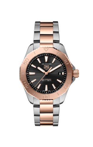 TAG Heuer Aquaracer Professional 200 Quartz 40 Stainless Steel - Rose Gold / Black
